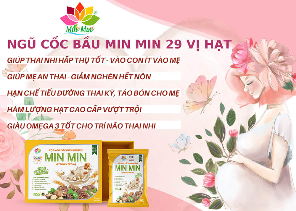 ngũ cốc min min 29 hạt dạng gói